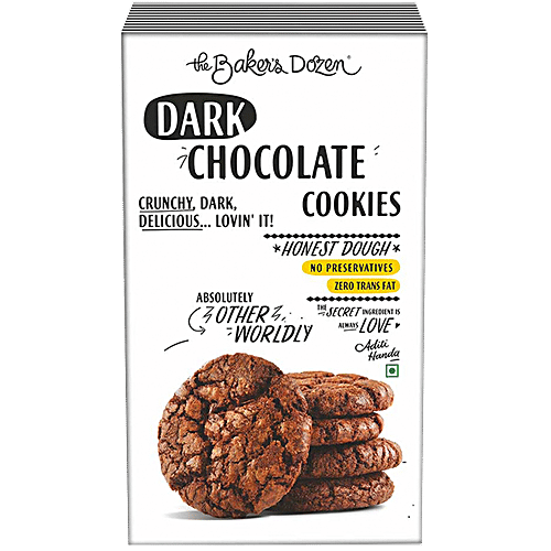 Buy The Baker's Dozen Dark Chocolate Cookies Online at Best Price of Rs