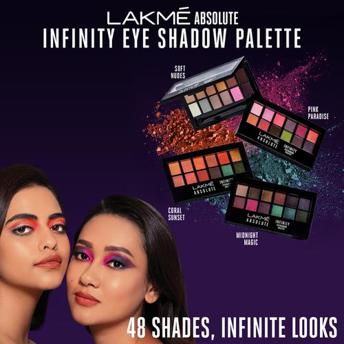 Lakmé Absolute Infinity Eye shadow Palette - Coral Sunset – Lakme