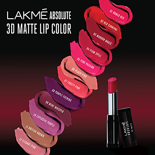 lakme maroon matte lipstick