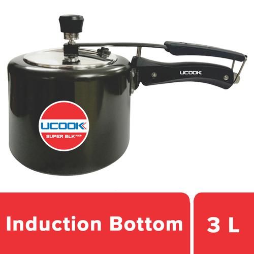 Buy UCOOK by United Aluminium Pressure Cooker - Super BLK Plus ...