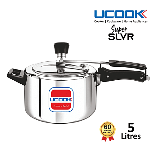 Buy UCOOK Super SLVR Aluminium Inner Lid Pressure Cooker