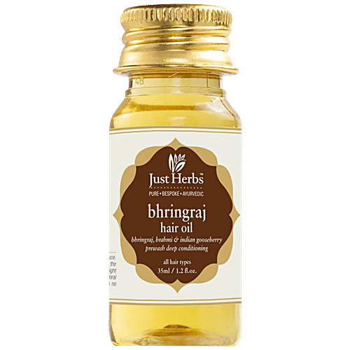 Buy Just Herbs Bhringraj Hair Oil Online At Best Price Bigbasket