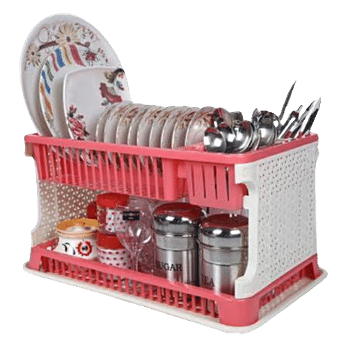 Case4You Dish Drainer Kitchen Rack Plastic Price in India - Buy Case4You Dish  Drainer Kitchen Rack Plastic online at