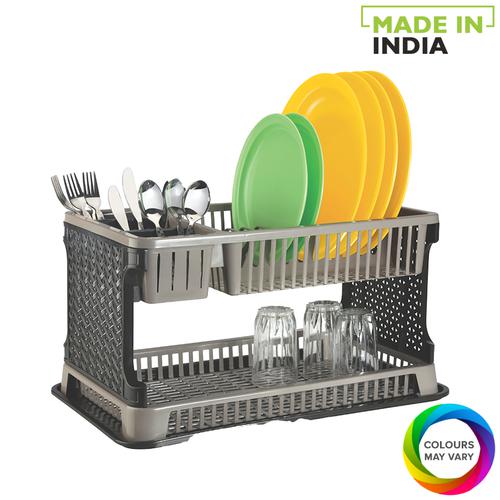 Case4You Dish Drainer Kitchen Rack Plastic Price in India - Buy Case4You Dish  Drainer Kitchen Rack Plastic online at