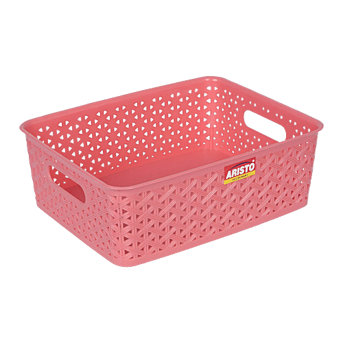 Buy Aristo Solitaire Multipurpose Plastic Basket 333 Without Lid ...