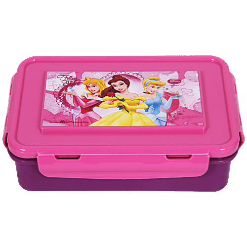 Buy Hm International Plastic Lunch Box Tiffin Box - Disney Princess 