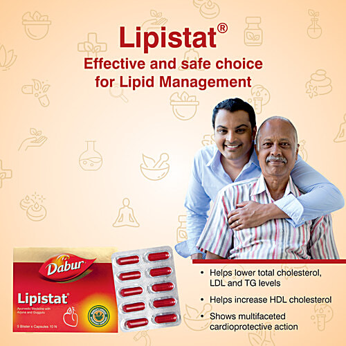 Dabur Lipistat, 10 Capsules - bigbasket