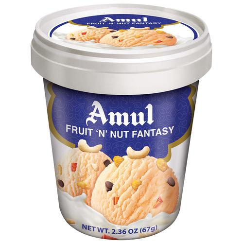 Buy Amul Fruit 'N' Nut Fantasy Ice Cream Online at Best Price of Rs 35 - bigbasket