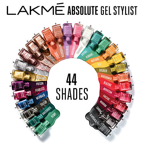 Buy Lakme Absolute Gel Stylist Nail Color Blackjack Online At Best Price Bigbasket