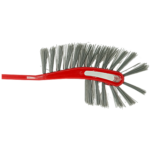 Long Nylon Soft Bristle Plastic Cleaning Brush (Red) in Delhi at best price  by Shrija Brush Industries - Justdial