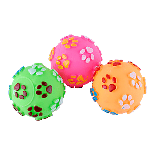 Buy DP Pet Toy Ball - Assorted Colour, BB1520 Online at Best Price ...