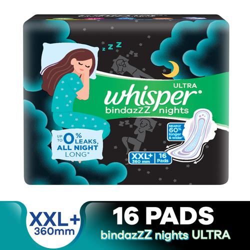 Buy Whisper Choice Sanitary Napkin with Wings (XL) 16 + 2 Free