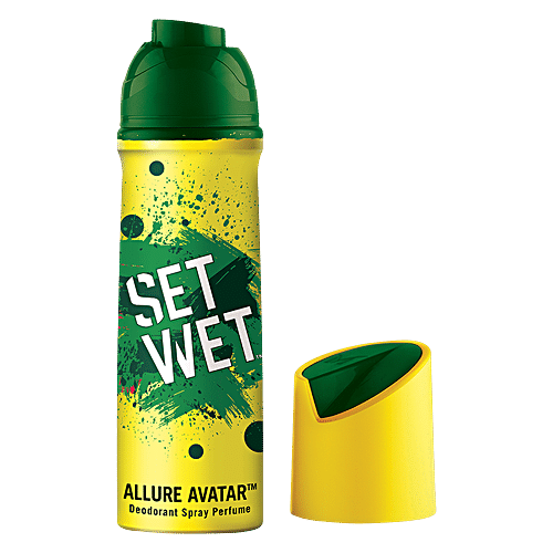 Buy Set Wet Allure Avatar Deodorant Body Spray Perfume For Men