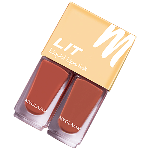 myglamm lit 2 in 1 liquid matte lipstick