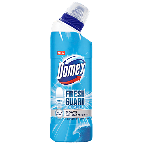 Domex Toilet Cleaner - Fresh Guard, Ocean Fresh 500 ml