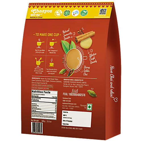 Buy Chaayos Tea Blendchai Masala Premium Flavoured Online At Best Price Of Rs 179 Bigbasket