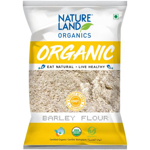 Buy Natureland Organics Barley Flour Online at Best Price of Rs 68.88 ...