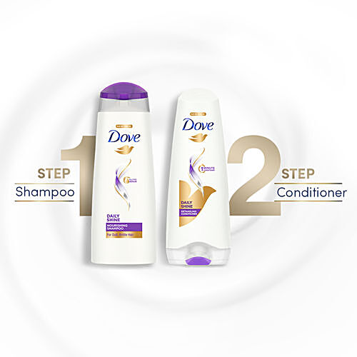 Buy Dove Nutritive Solutions Daily Shine Shampoo For Dull Hair Online at Best Price of Rs 717.