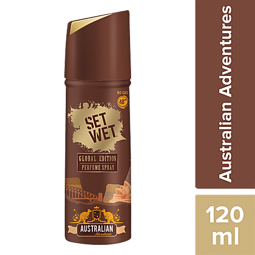 Buy Set Wet Global Edition Australian Adventures Deodorant For Men