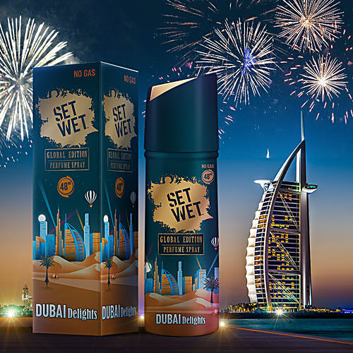 Buy Set Wet Global Edition Dubai Delights Deodorant For Men Online at Best Price of Rs 250