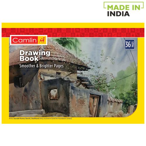 Buy Camlin Drawing Books Individual book, Big, Unruled, 36 pages Online in  India