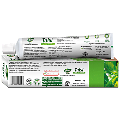 dabur tulsi toothpaste