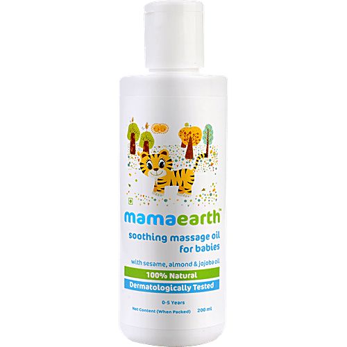 Mamaearth soothing massage store oil for babies