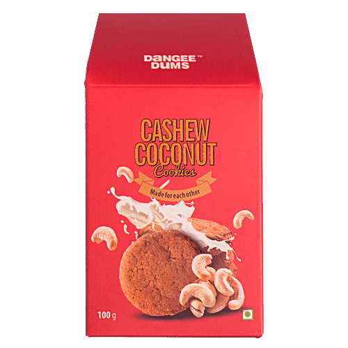 Buy Dangee Dums Cashew Coconut Cookies Online at Best Price of Rs null