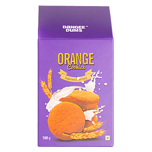 Buy Dangee Dums Orange Cookies Online at Best Price of Rs 80 bigbasket