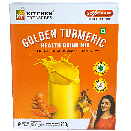 Buy Kitchen Treasures Golden Turmeric Health Drink Mix Online at Best