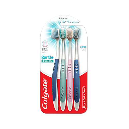 Buy Colgate Gentle Enamel Toothbrush - Ultra Soft Online At Best Price ...