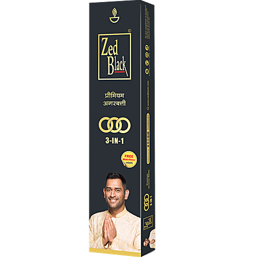 Buy Zed Black Agarbatti ZB 3-in-1 Online at Best Price of Rs 60 - bigbasket