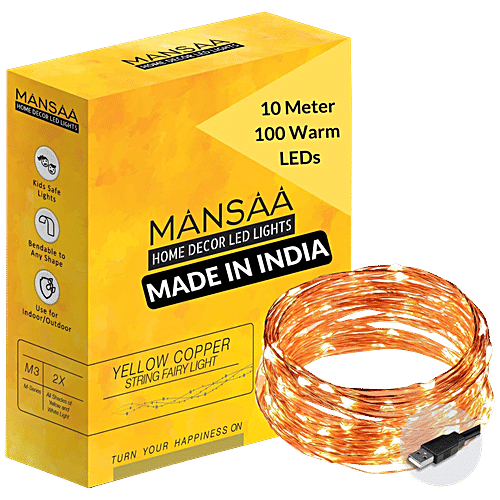 mansaa 10m 100 led