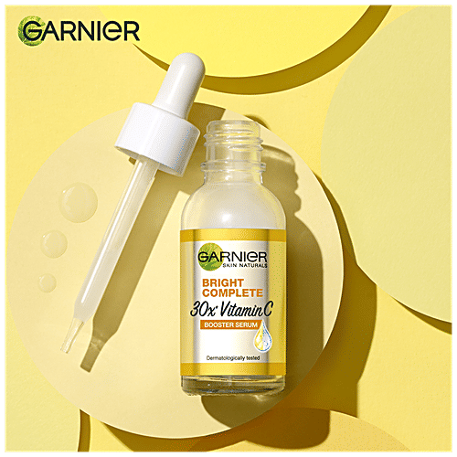 Buy Garnier Bright Complete Vitamin C Booster Face Serum - Reduces Spots  - LoveLocal