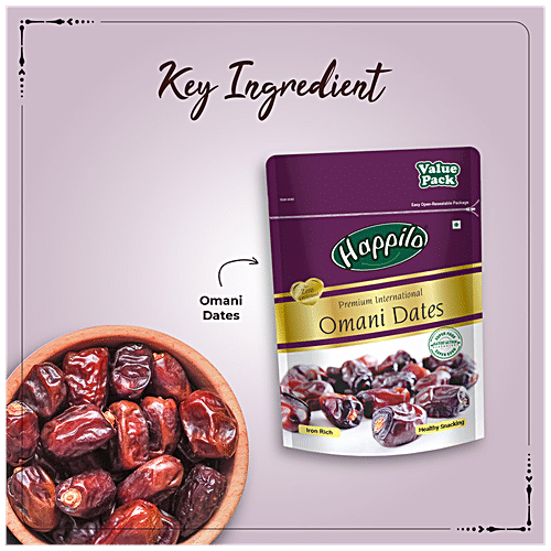 Buy Happilo Premium International Omani Dates Online at Best Price of ...