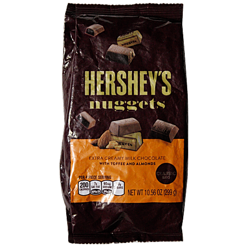 Buy Hershey's Nuggets - Extra Creamy Toffee Almond Online at Best Price ...