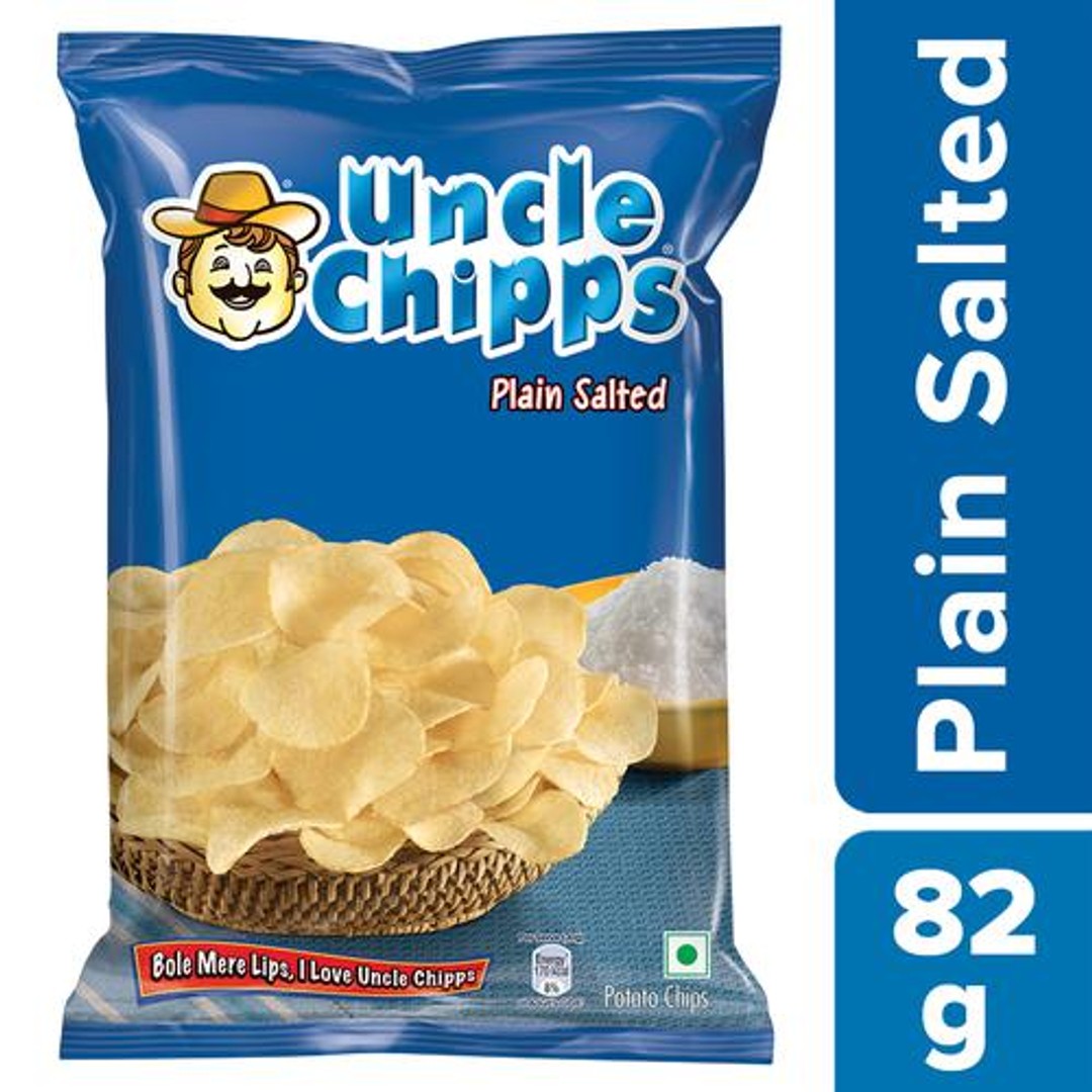 Buy Uncle chipps Potato Chips - Plain Salted Online at Best Price of Rs ...