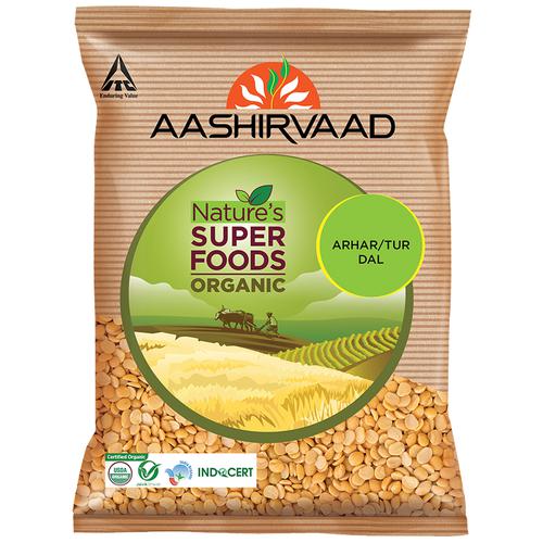 Buy Aashirvaad Nature's Super Foods Organic Arhar/Tur Dal Online at ...