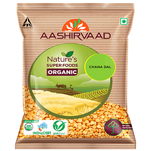 Buy Aashirvaad Nature's Super Foods Organic Chana Dal - Rich In ...