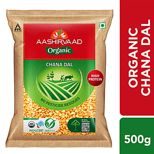 Buy Aashirvaad Organic Chana Dal Online at Best Price of Rs 81.9 ...