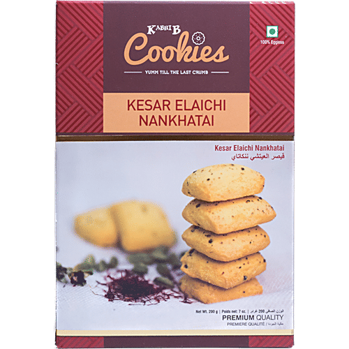 Buy KABHI B Kesar Elaichi Nankhatai Online At Best Price Of Rs 100 ...