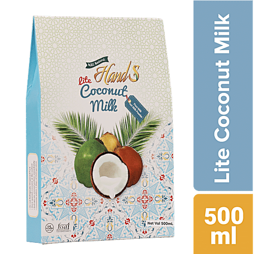 Buy HandS Lite Coconut Milk 12 Fat, Natural & Real Taste Online at