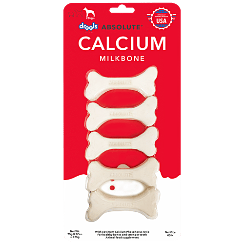 drools calcium milk bone for puppy