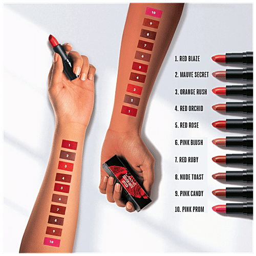 lakme red lipstick shades