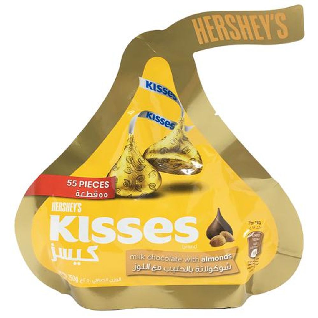 Buy Hersheys Kisses Milk Chocolate - with Almonds Online at Best Price ...