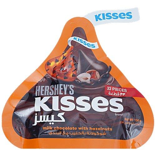 Buy Hersheys Kisses Milk Chocolate With Hazelnut - Melt In Mouth Online ...