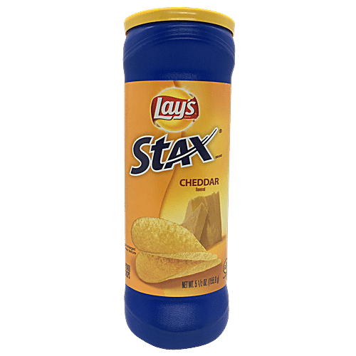 Buy Lay's Stax Cheddar Flavoured Online At Best Price Of Rs 299 - Bigbasket