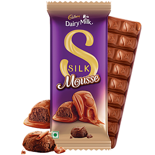 Buy Cadbury Dairy Milk Silk Mousse Chocolate Bar Online at Best Price ...