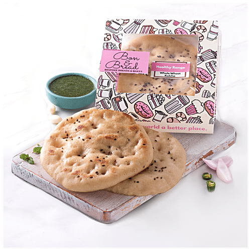 Bon & Bread Whole Wheat Kulcha, 200 g  