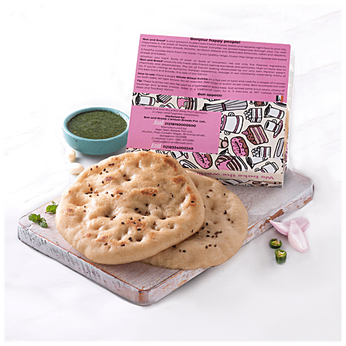 Bon & Bread Whole Wheat Kulcha, 200 g  